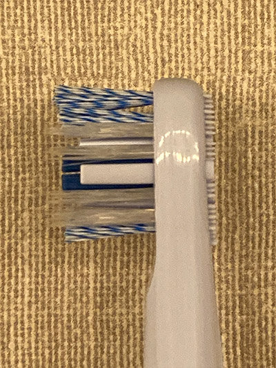 Colgate Hum Electric Toothbrush Side Bristles