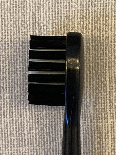 Gleem Power Toothbrush Brush tip side