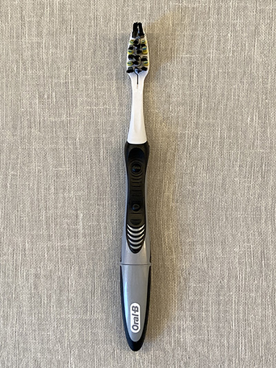 Oral-B Pulsar Charcoal Power Toothbrush Full Brush