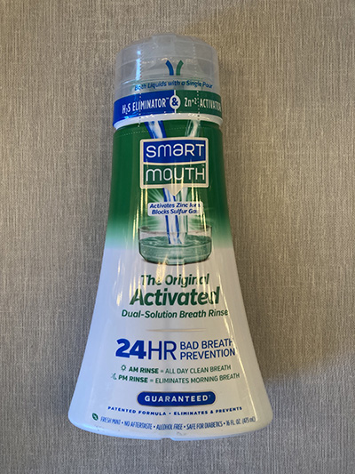 7 Best Bad Breath Mouthwash Products Review | SmartMouth Original Activated Dual-Solution Breath Rinse