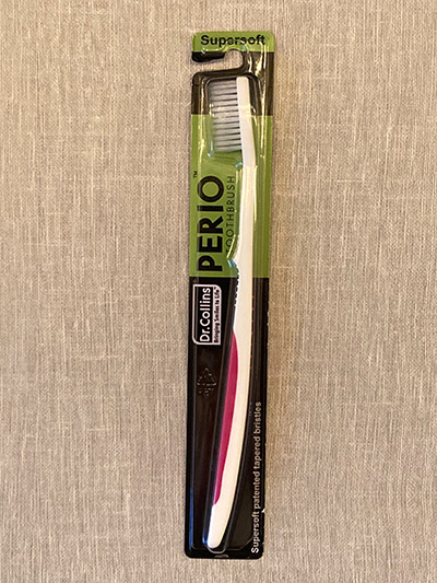 Dr. Collins PERIO Supersoft Toothbrush Review