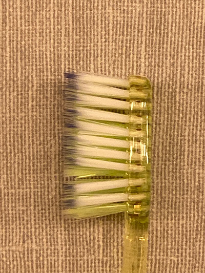 GUM Deep Clean Toothbrush Review Side Bristles