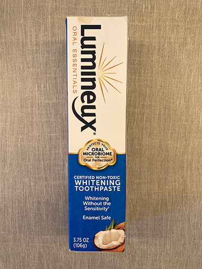 Lumineux Oral Essentials Whitening Toothpaste |  Top 5 Best All-Natural Whitening Toothpaste Review