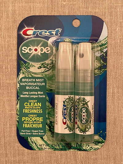 Top 5 Best Bad Breath Products | Crest Scope Breath Mist