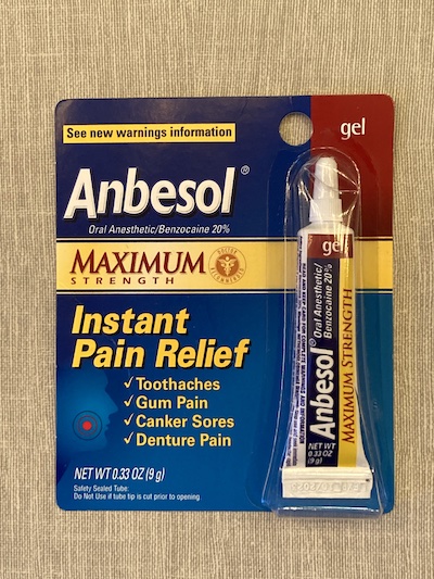 Anbesol Gel Maximum Strength Instant Pain Relief Product Review