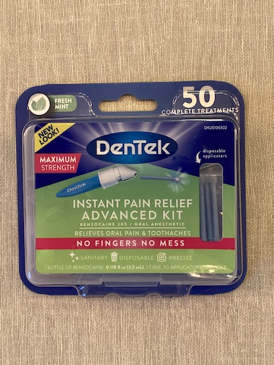 DenTek Instant Oral Pain Relief Advanced Kit Product Review