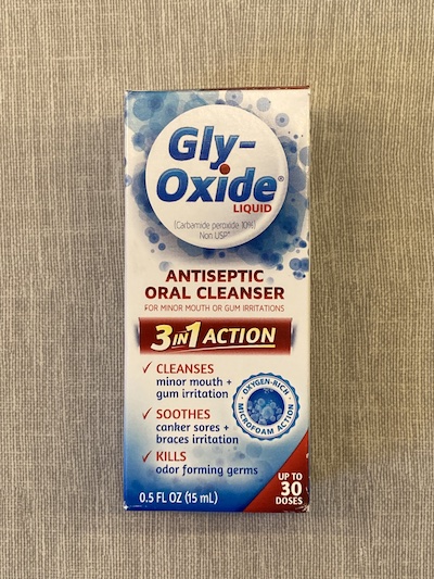 Gly-Oxide Antiseptic Oral Cleanser Product Review