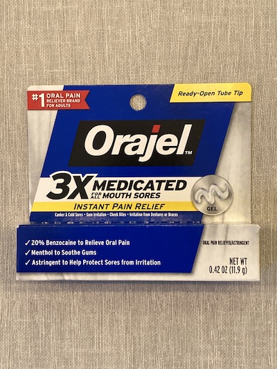 Orajel 3X Mouth Sore Instant Pain Relief Product Review