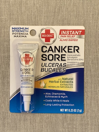 Red Cross Canker Sore Medication Product Review