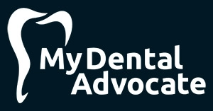 My Dental Advocate footer logo all white