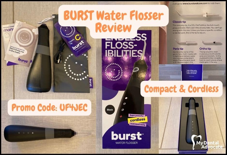 BURST Water Flosser | My Dental Advocate