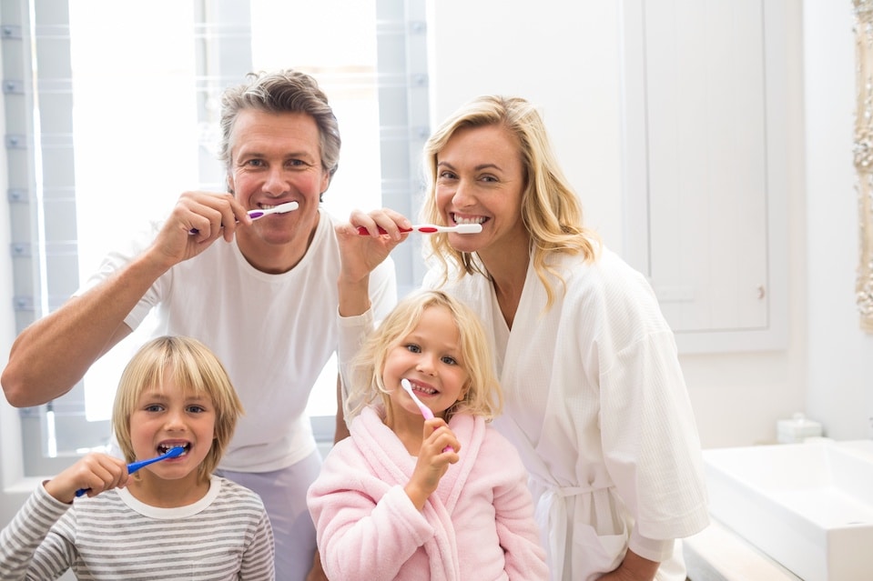 Family Brushing Teeth | My Dental Advocate