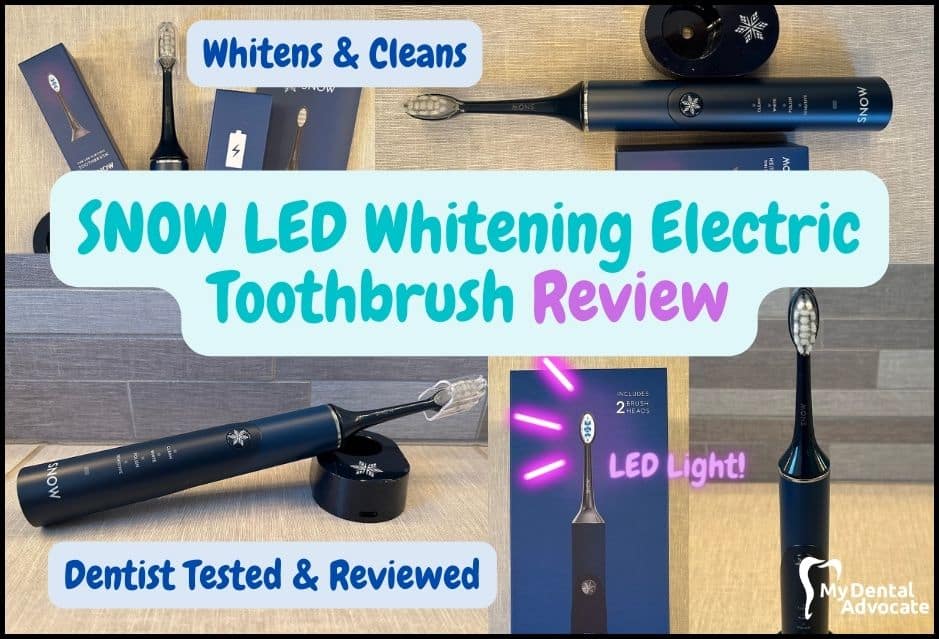 SNOW LED Whitening Electric Toothbrush | My Dental Advocate