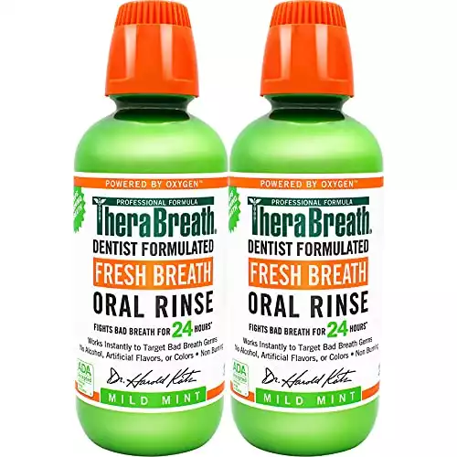 TheraBreath Fresh Breath Dentist Formulated Oral Rinse