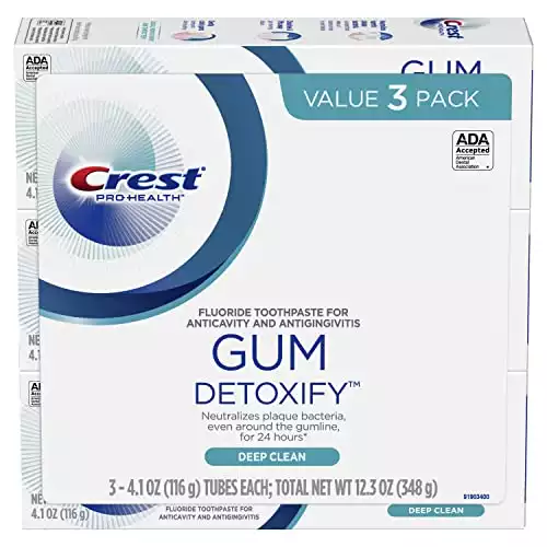 Crest Gum Detoxify Toothpaste