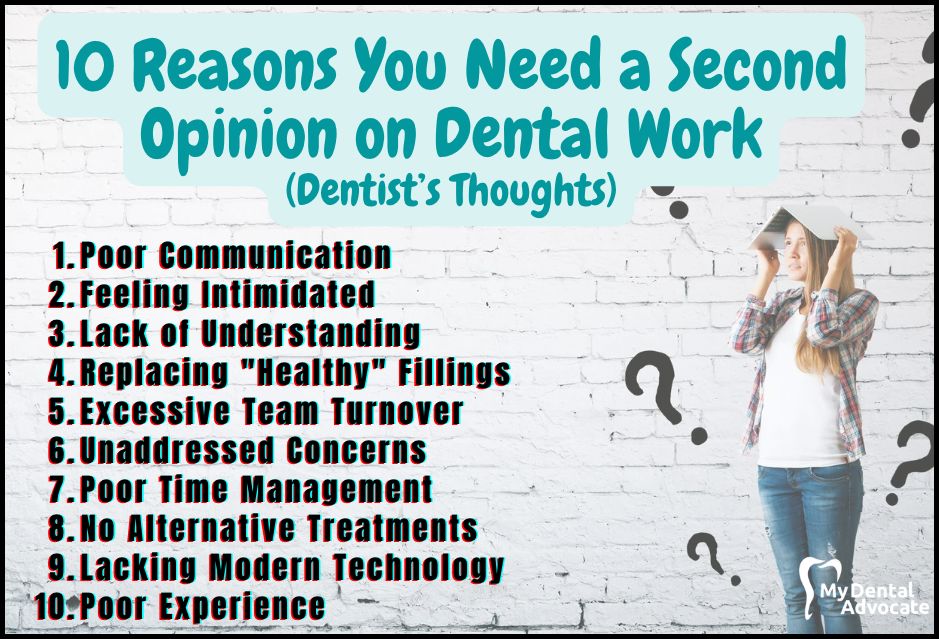 10 Reasons You Need a Second Opinion Dental Work | My Dental Advocate