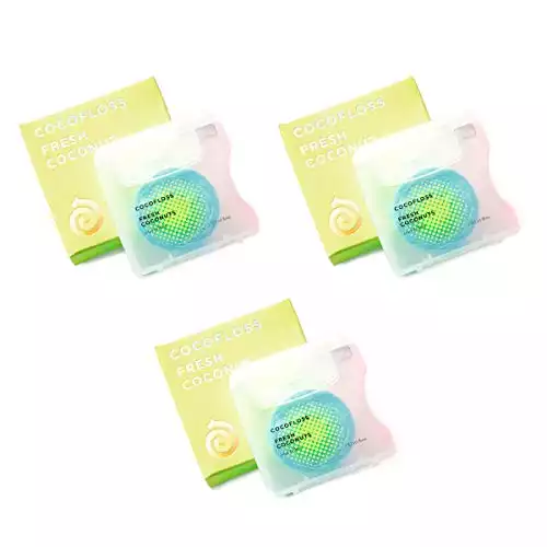 Cocofloss Coconut-Oil Infused Woven Dental Floss