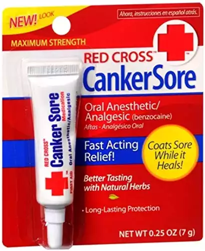 Red Cross Canker Sore Medication
