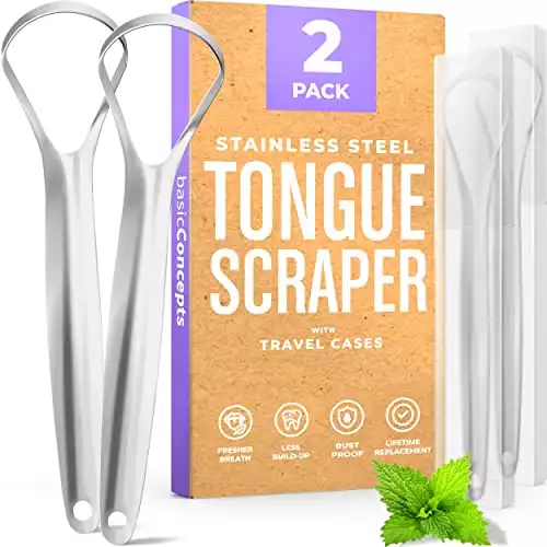 Basic Concepts Tongue Scraper (2 Pack)