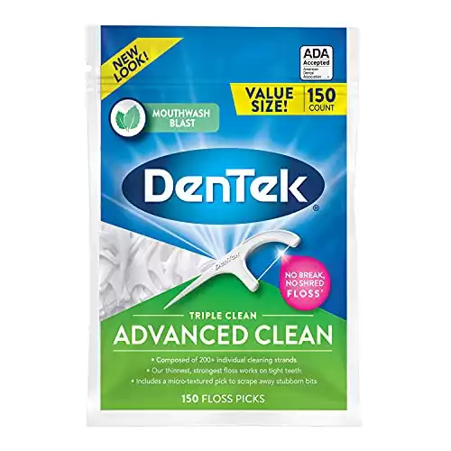 DenTek Triple Clean Advanced Clean Floss Picks