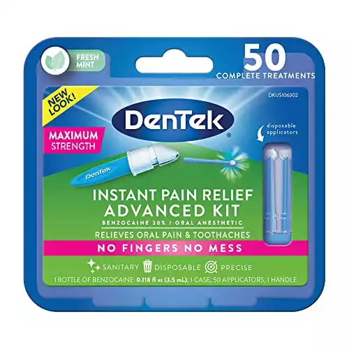 DenTek Instant Oral Pain Relief Maximum Strength