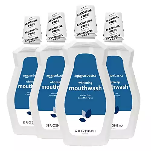 Amazon Basics Whitening Mouthwash (Previously Solimo)