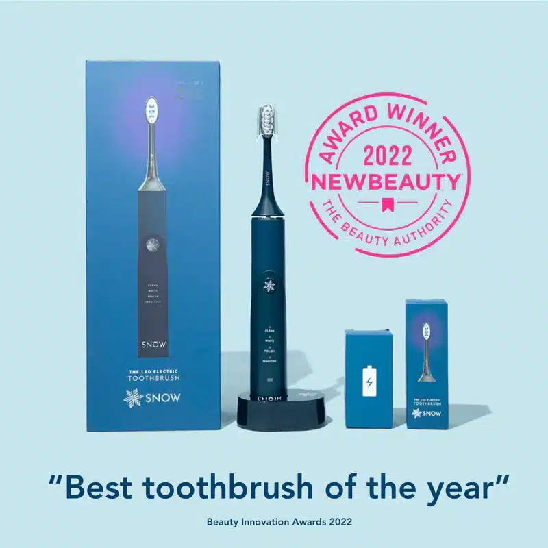 The LED Electric Teeth Whitening Toothbrush by SNOW