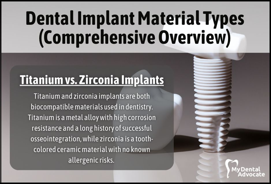 Dental Implant Material Types (Comprehensive Overview) | My Dental Advocate