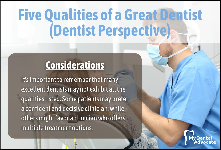 Five Qualities of a Great Dentist (Dentist Perspective) | My Dental Advocate