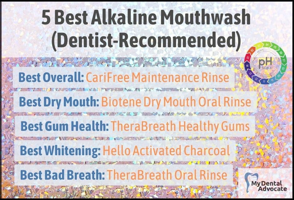 💦 5 Best Alkaline Mouthwash 2024