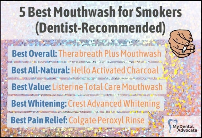 5 Best Mouthwash for Smokers 2023 (Dentist Recommended)