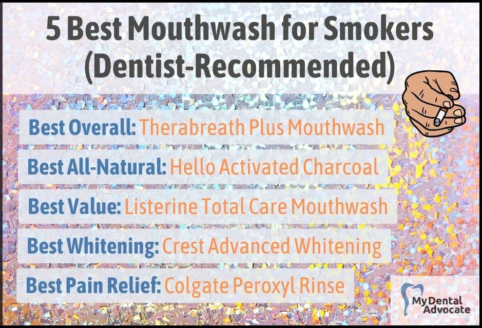 5 Best Mouthwash for Smokers | My Dental Advocate