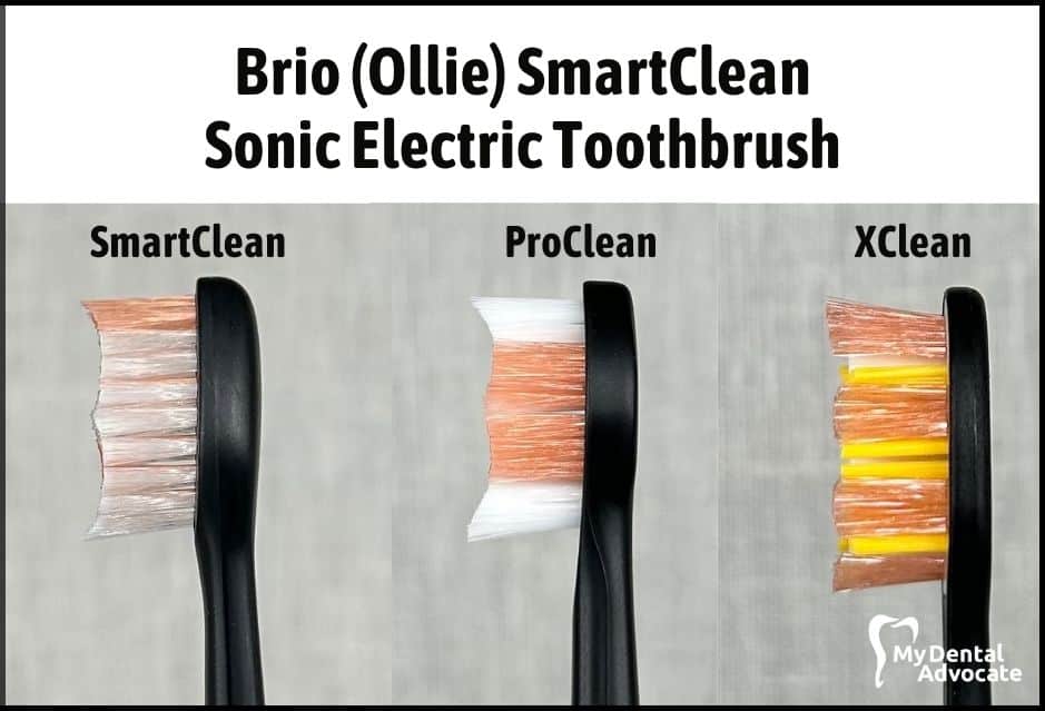 Brio SmartClean Sonic Toothbrush (Ollie) Brush Heads | My Dental Advocate
