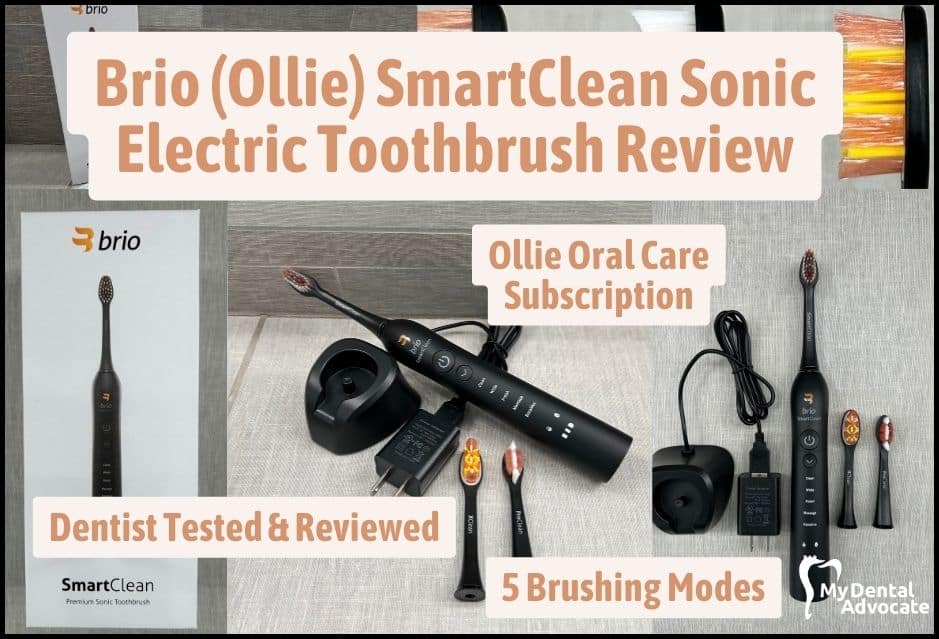 Brio SmartClean Sonic Toothbrush (Ollie) | My Dental Advocate