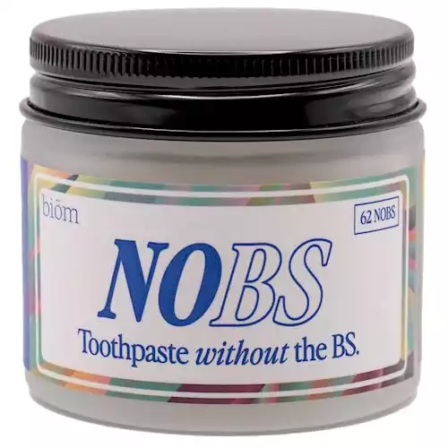 NOBS Nano Hydroxyapatite Toothpaste Tablets (Flouride & Plastic Free)