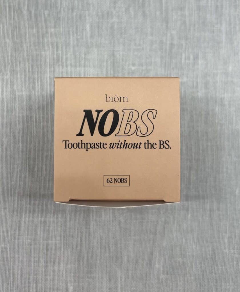 Biom NOBS Toothpaste Tablets Review | My Dental Advocate