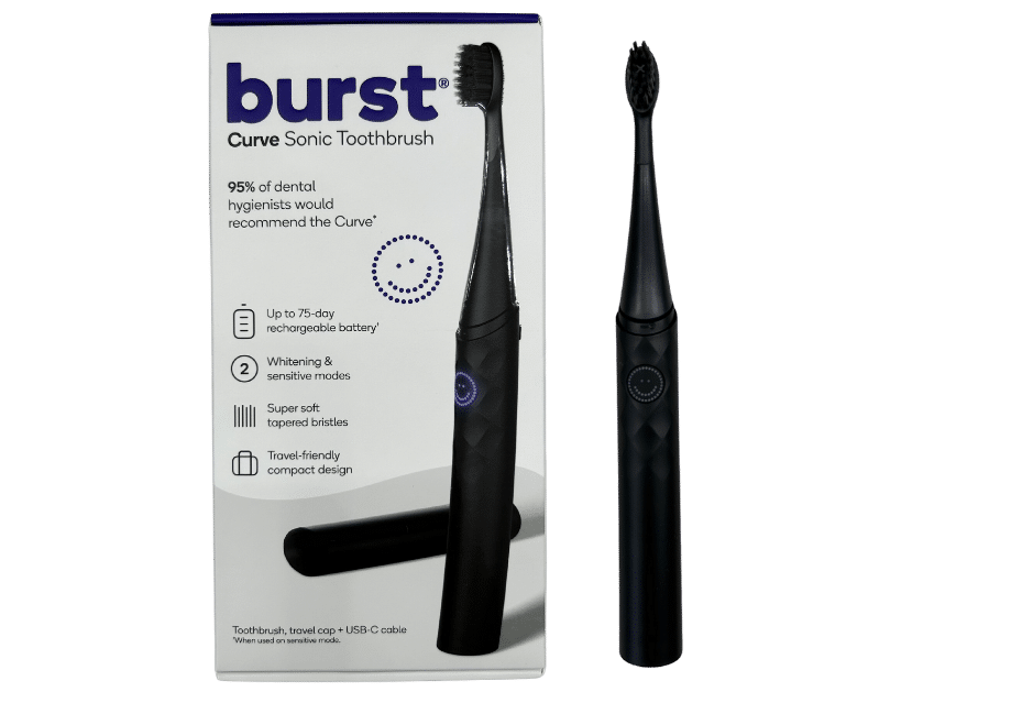BURST Curve Toothbrush (Code: UF4JEC for 30% Off)