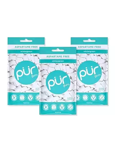 PUR Aspartame Free Chewing Gum (100% Xylitol)