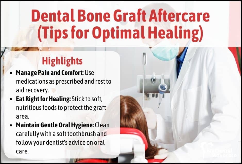 Dental Bone Graft Aftercare (Tips for Optimal Healing) | My Dental Advocate